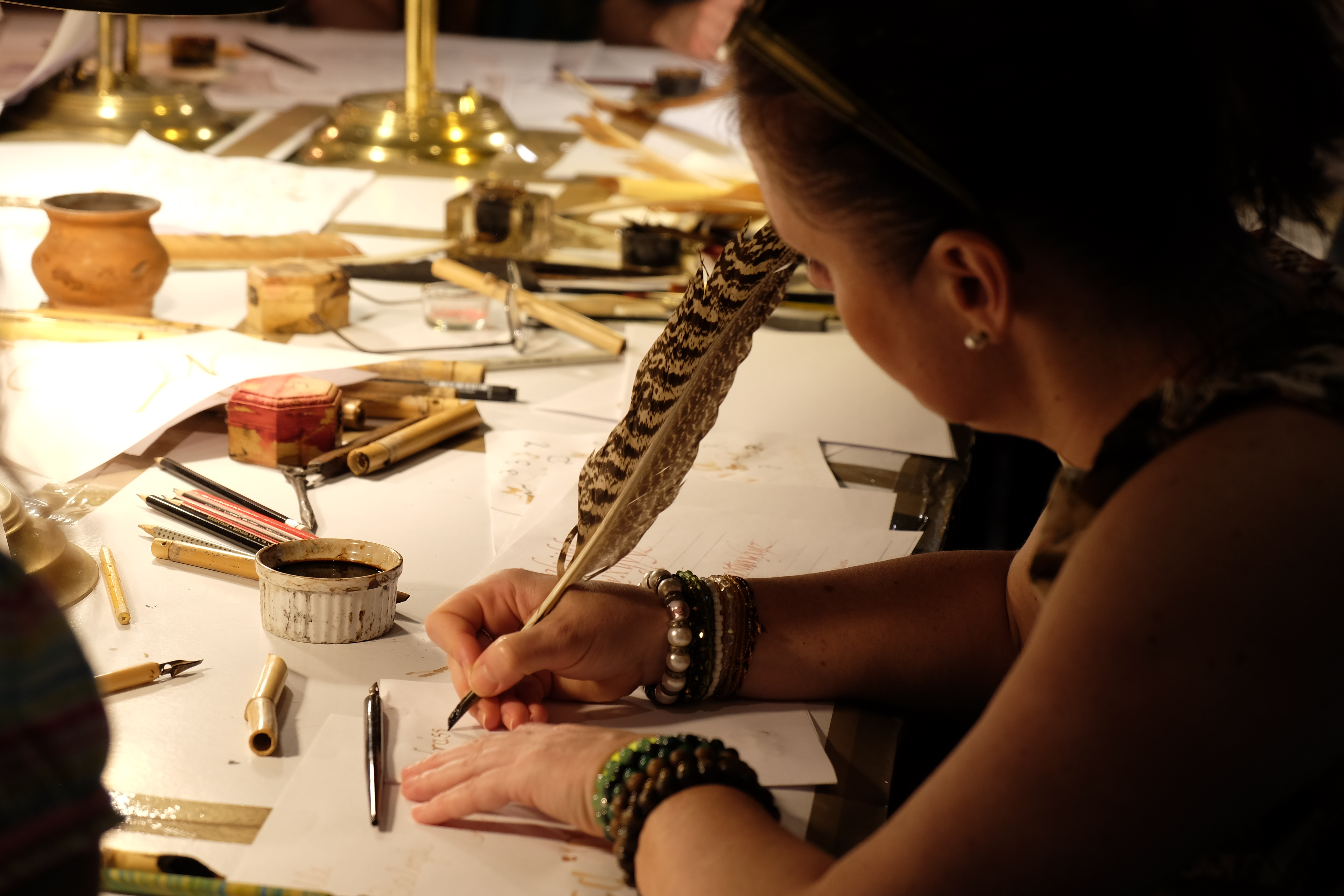 Calligraphy workshop