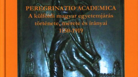 The cover of László Szögi's book entitled „Peregrinatio academica”
